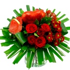 VALENTIJNSBOEKET ROOD